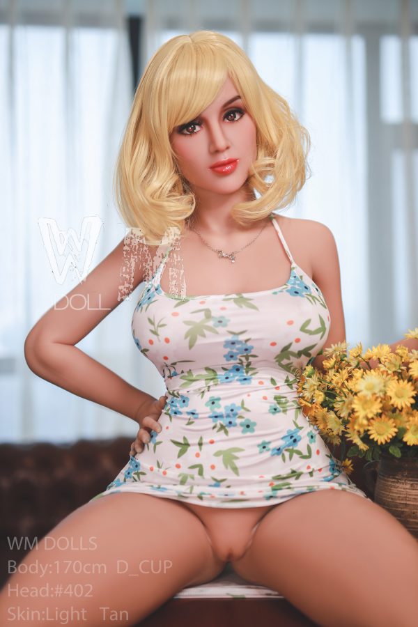 170cm/5ft7 D-cup Curvy Bombshell Silicone  Sex Doll Elowen#402