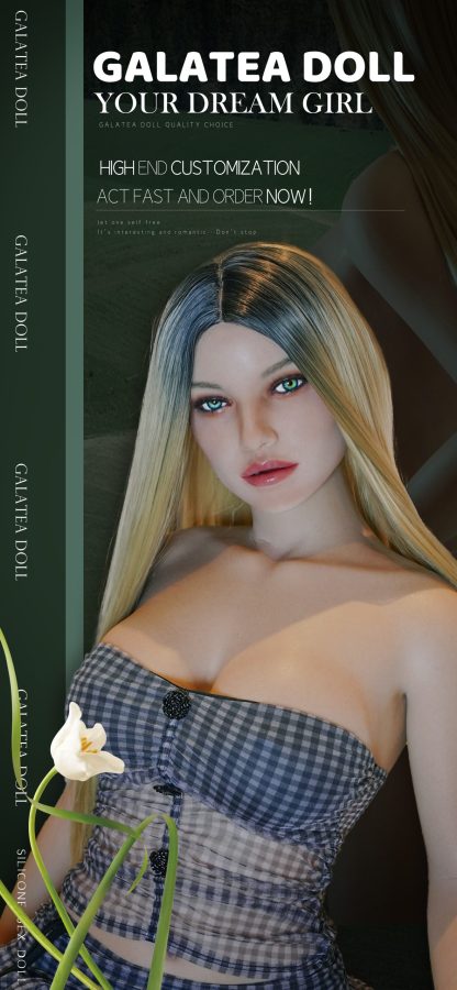 163cm/5ft4 D-cup Blonde Blue-Eyed Sexy Seductive Doll Seraphine #GT02-163cm+js197