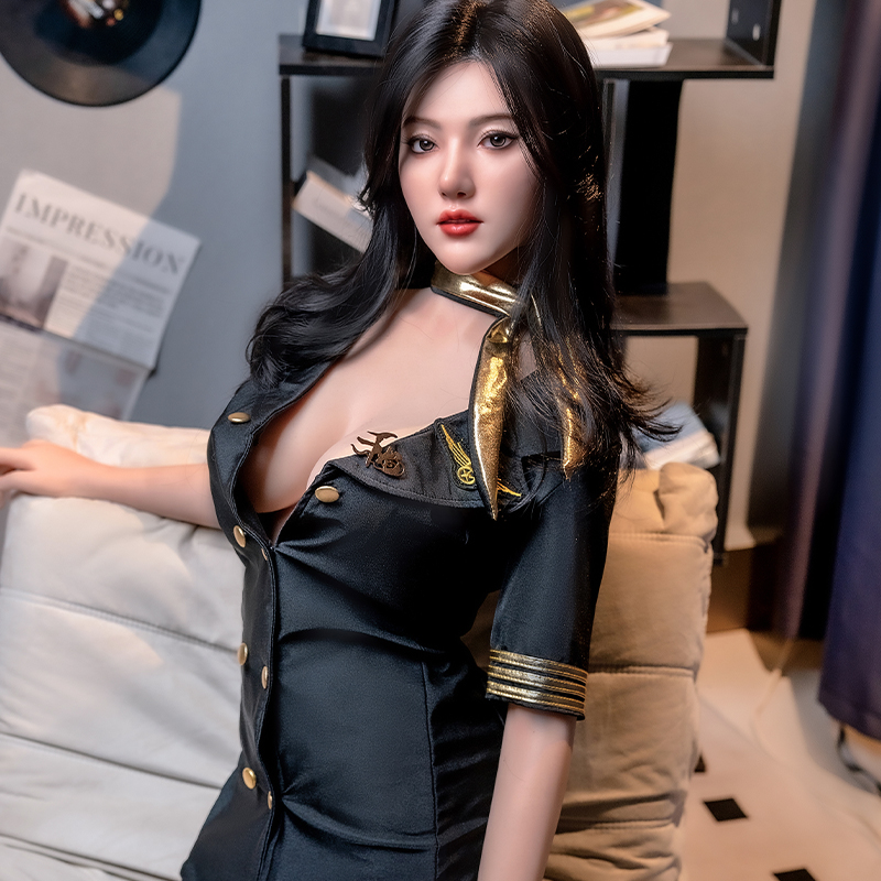 Charming Innocent Busty Asian Silicone Companion Doll Zhuzhu#SG29 - Image 2
