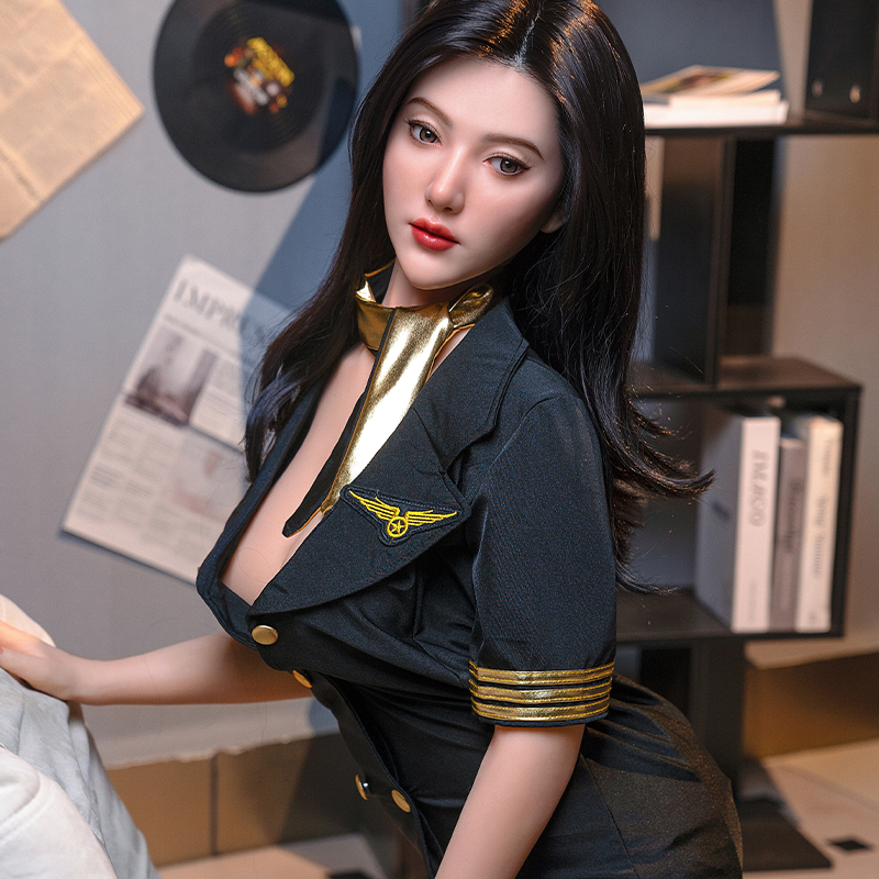 Charming Innocent Busty Asian Silicone Companion Doll Zhuzhu#SG29