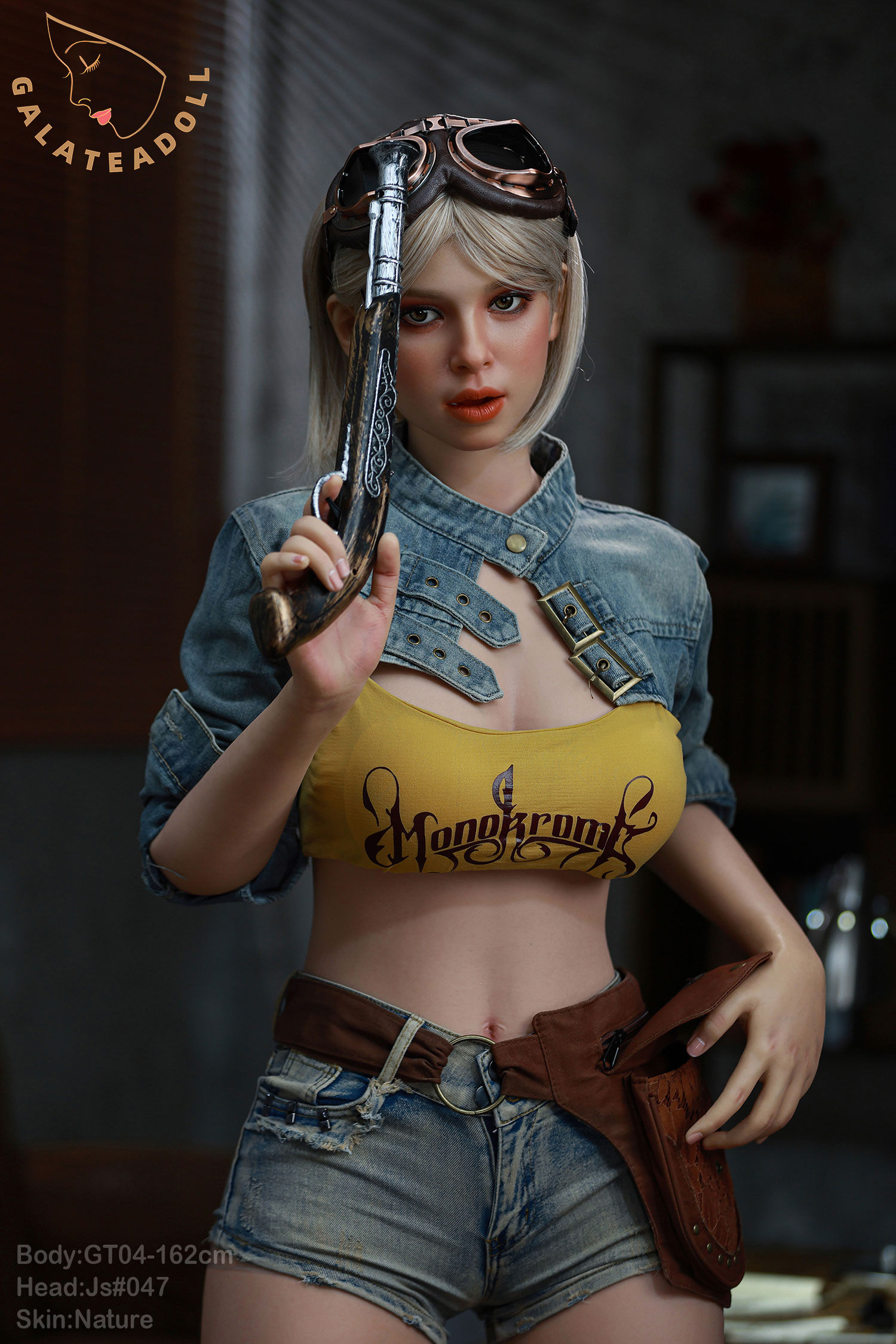 162cm/5ft4 D-cup Sexy Doll Umber #GT04-162cm+JS047